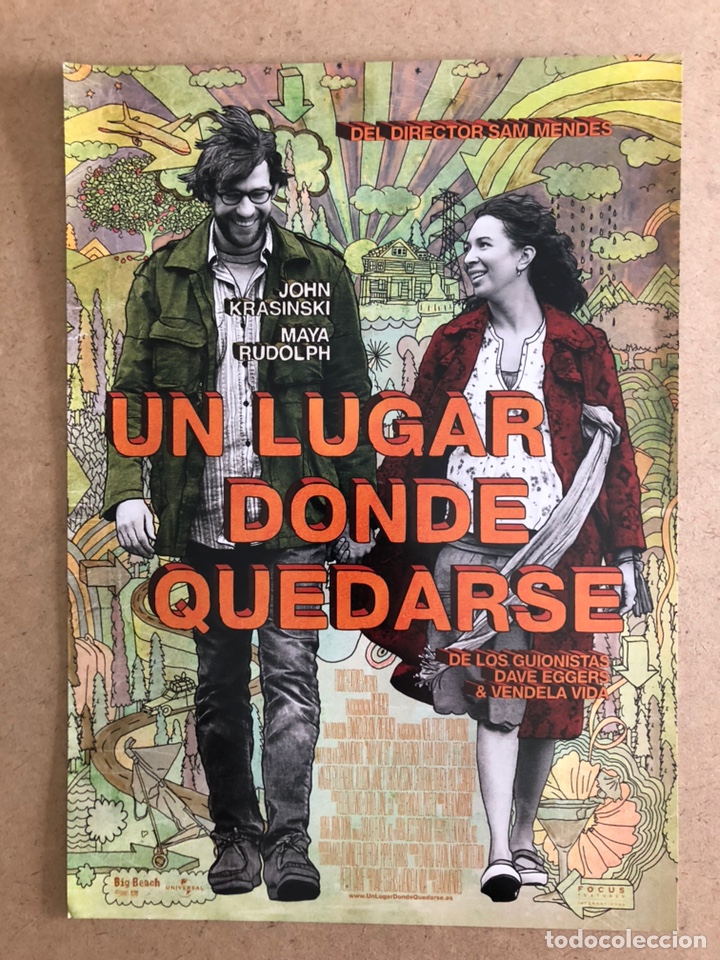 Cinema: UN LUGAR DONDE QUEDARSE (SAM MENDES). GU&Iacute;A PUBLICITARIA DE LA PEL&Iacute;CULA.