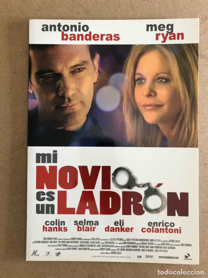 Cine: MI NOVIO ES UN LADR&Oacute;N (ANTONIO BANDERAS, MEG RYAN). GU&Iacute;A PUBLICITARIA DE LA PEL&Iacute;CULA.