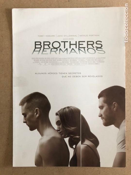 Cine: BROTHERS - HERMANOS (NATALIE PORTMAN, JAKE GYLLENHAAL). GU&Iacute;A PUBLICITARIA DE LA PEL&Iacute;CULA.