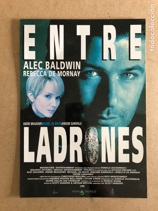 Cine: ENTRE LADRONES (ALEC BALDWIN, REBECA DE MORNAY). GU&Iacute;A PUBLICITARIA DE LA PEL&Iacute;CULA.