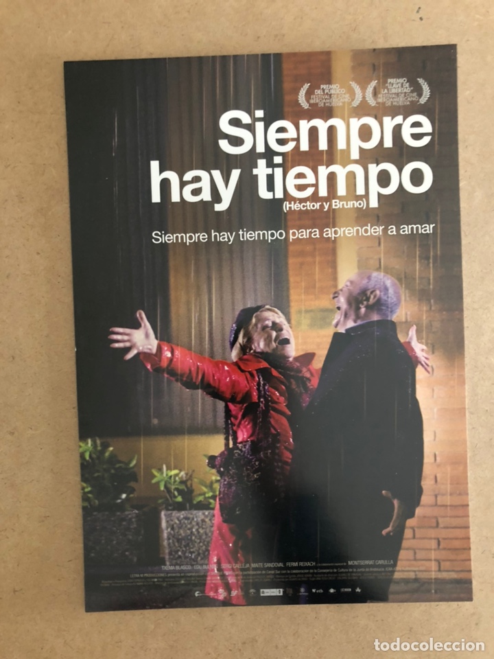 Cinema: SIEMPRE HAY TIEMPO (H&Eacute;CTOR Y BRUNO). GU&Iacute;A PUBLICITARIA DE LA PEL&Iacute;CULA.