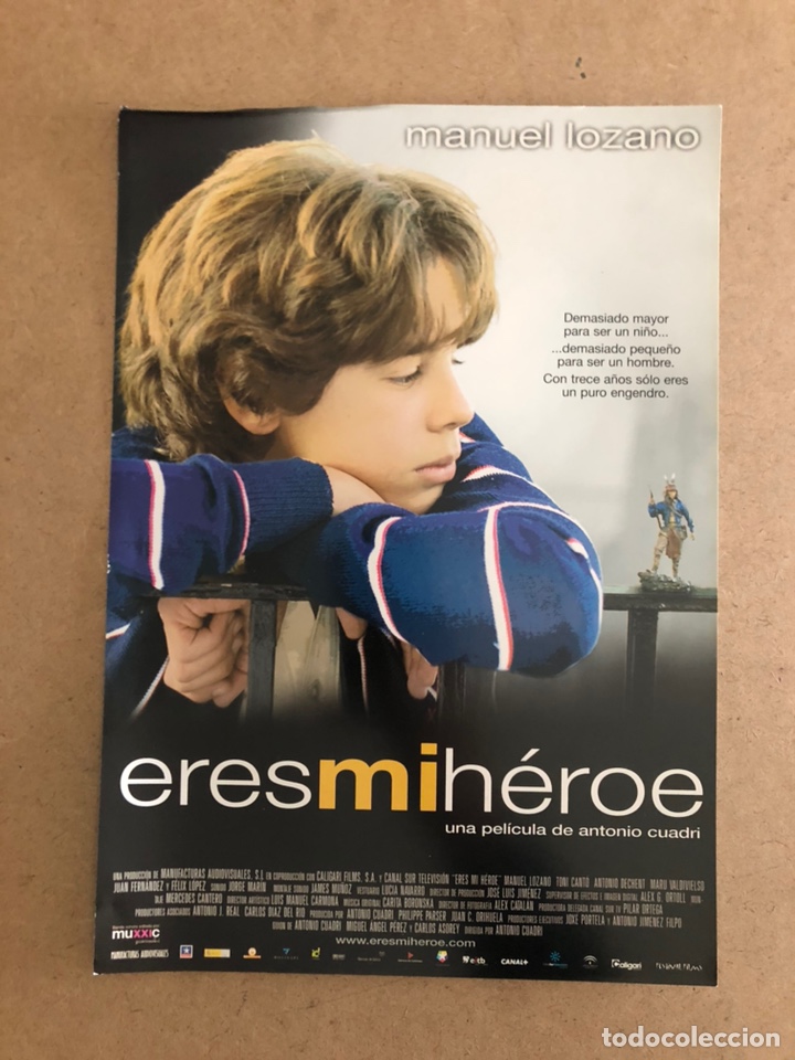 Cinema: ERES MI H&Eacute;ROE (ANTONIO CUADR&Iacute;). GU&Iacute;A PUBLICITARIA DE LA PEL&Iacute;CULA.