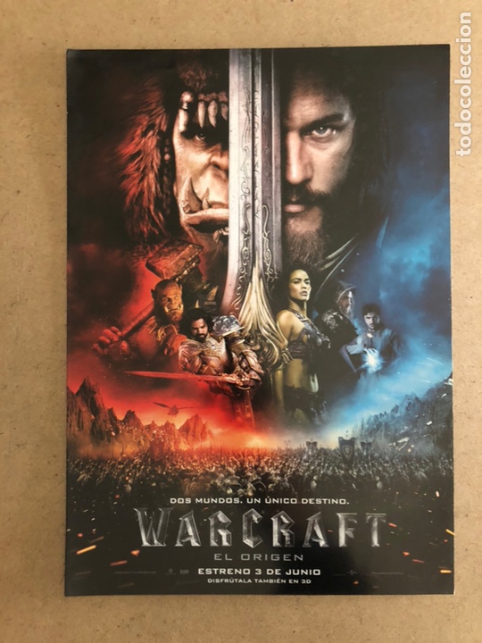 Cin&eacute;ma: WARCRAFT, EL ORIGEN. GU&Iacute;A PUBLICITARIA DE LA PEL&Iacute;CULA.