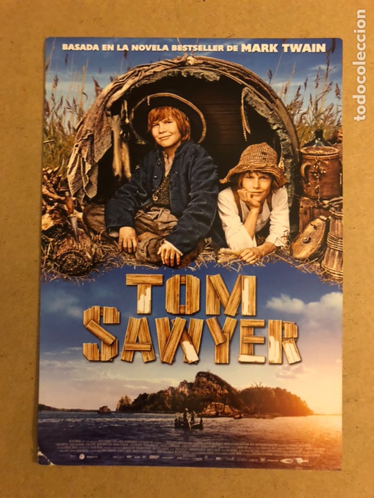 Cinema: TOM SAWYER. GU&Iacute;A PUBLICITARIA DE LA PEL&Iacute;CULA, IDEAL PARA ENMARCAR.