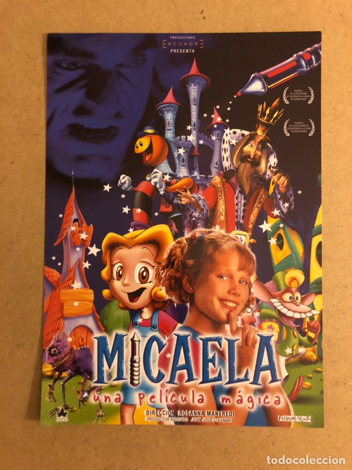 Cinema: MICAELA, UNA PEL&Iacute;CULA M&Aacute;GICA. GU&Iacute;A PUBLICITARIA DE LA PEL&Iacute;CULA, IDEAL PARA ENMARCAR.