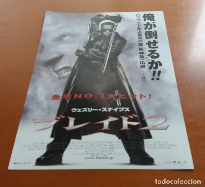 Cine: GU&Iacute;A ORIGINAL JAPONESA BLADE 2. WESLEY SNIPES. GUILLERMO DEL TORO.