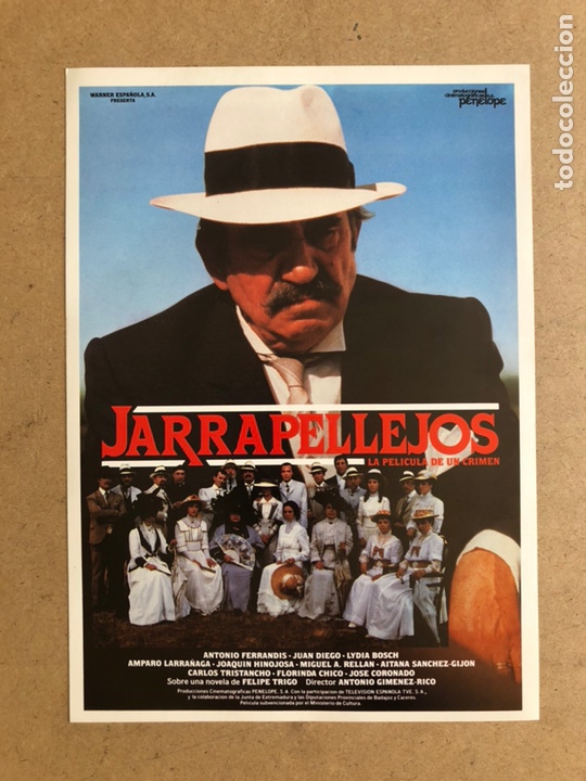 Cinema: JARRAPELLEJOS (ANTONIO FERRANDIS, JUAN DIEGO). GU&Iacute;A PUBLICITARIA DE LA PEL&Iacute;CULA
