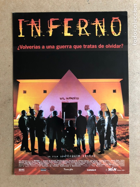 Cinema: INFERNO (JOAQUIM LEITAO). GU&Iacute;A PUBLICITARIA DE LA PEL&Iacute;CULA