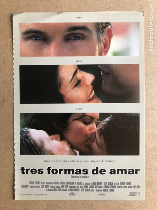 Cinema: TRES FORMAS DE AMAR (ANDREW FLEMING). GU&Iacute;A PUBLICITARIA DE LA PEL&Iacute;CULA.