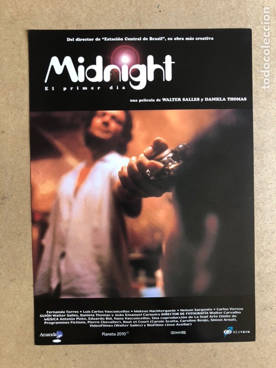 Cinema: MIDNIGHT, EL PRIMER D&Iacute;A (WALTER SALLES, DANIELA THOMAS). GU&Iacute;A PUBLICITARIA DE LA PEL&Iacute;CULA.