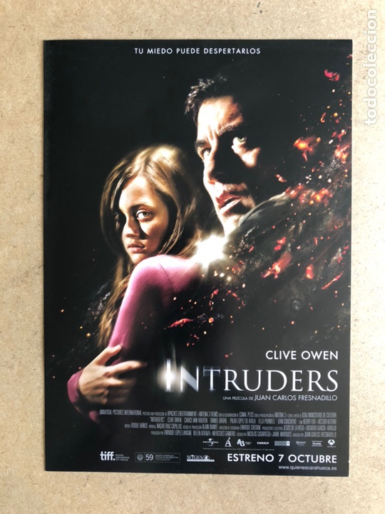 Cinema: INTRUDERS (CLIVE OWEN). GU&Iacute;A PUBLICITARIA DE LA PEL&Iacute;CULA.