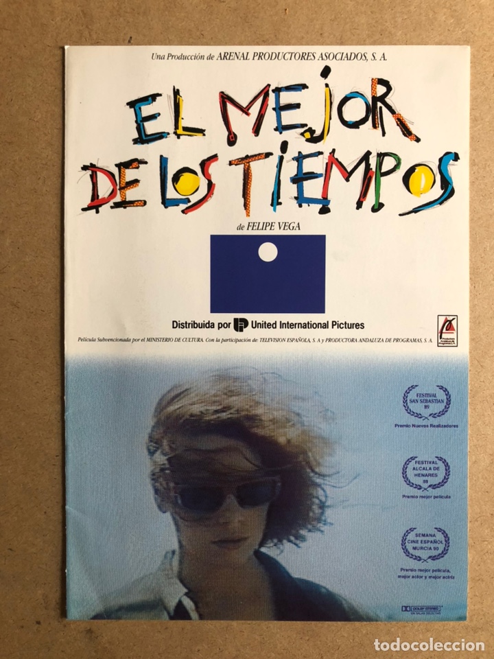 Kino: EL MEJOR DE LOS TIEMPOS (IC&Iacute;AR BOLLAIN, ROSARIO FLORES). GU&Iacute;A PROMOCIONAL DE LA PEL&Iacute;CULA.