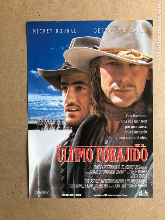Cin&eacute;ma: EL &Uacute;LTIMO FORAJIDO (MICKEY ROURKE). GU&Iacute;A PROMOCIONAL DE LA PEL&Iacute;CULA.