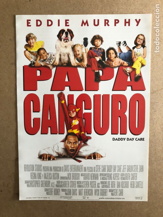 Cinema: PAPA CANGURO (EDDIE MURPHY). GU&Iacute;A PROMOCIONAL DE LA PEL&Iacute;CULA.