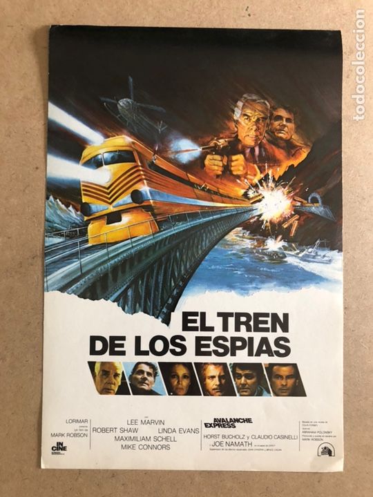 Kino: EL TREN DE LOS ESP&Iacute;AS (LEE MARVIN, LINDA EVANS). GU&Iacute;A PROMOCIONAL DE LA PEL&Iacute;CULA.