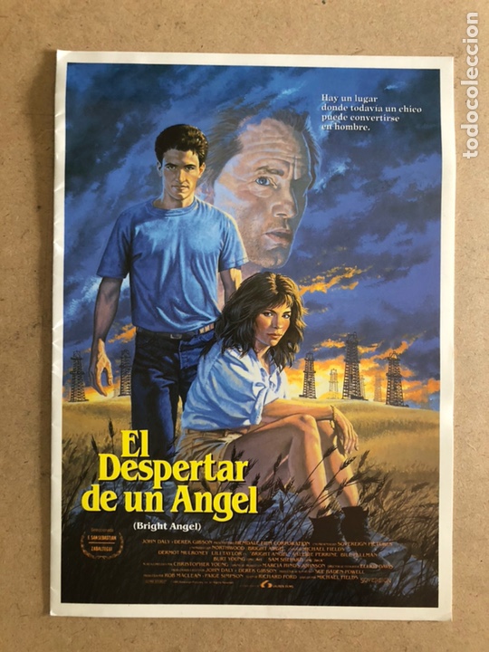 Kino: EL DESPERTAR DE UN &Aacute;NGEL (JOHN DALY, DEREK GIBSON). GU&Iacute;A PROMOCIONAL DE LA PEL&Iacute;CULA. 8 P&Aacute;GINAS.