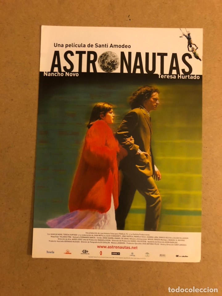 Kino: ASTRONAUTAS (NANCHO NOVO, TERESA HURTADO). GU&Iacute;A PROMOCIONAL DE LA PEL&Iacute;CULA.