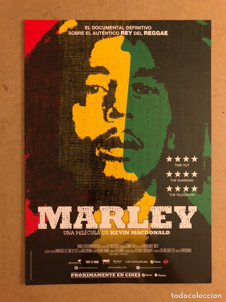 Kino: MARLEY. GU&Iacute;A PROMOCIONAL DEL DOCUMENTAL SOBRE BOB MARLEY.