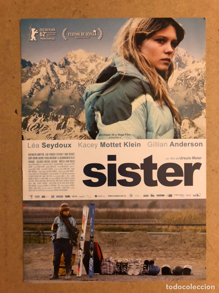Kino: SISTER. URSULA MEIER. GU&Iacute;A PROMOCIONAL DE LA PEL&Iacute;CULA, IDEAL PARA ENMARCAR.