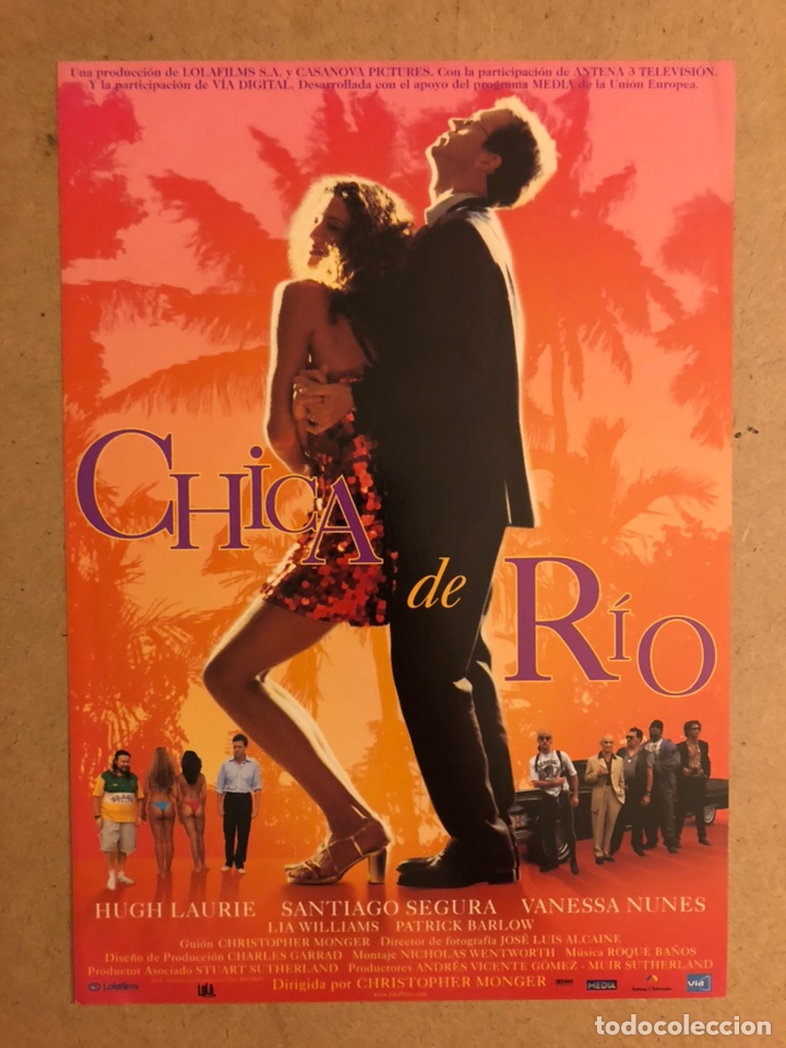 Cinema: CHICA DE R&Iacute;O (SANTIAGO SEGURA). GU&Iacute;A PROMOCIONAL DE LA PEL&Iacute;CULA.