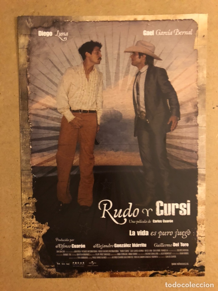 Cin&eacute;ma: RUDO Y CURSI (DIEGO LUNA, GAEL GARC&Iacute;A BERNAL). GU&Iacute;A PROMOCIONAL DE LA PEL&Iacute;CULA.