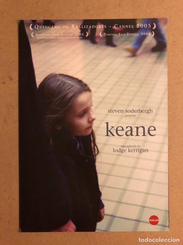 Cinema: KEANE (STEVEN SODERBERGH). GU&Iacute;A PROMOCIONAL DE LA PEL&Iacute;CULA, IDEAL PARA ENMARCAR.