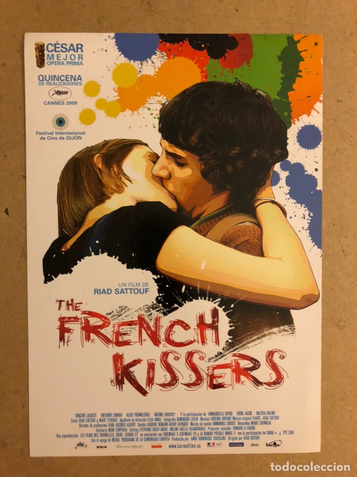 Kino: THE FRENCH KISSERS (RIAD SATTOUF). GU&Iacute;A PROMOCIONAL DE LA PEL&Iacute;CULA, IDEAL PARA ENMARCAR.