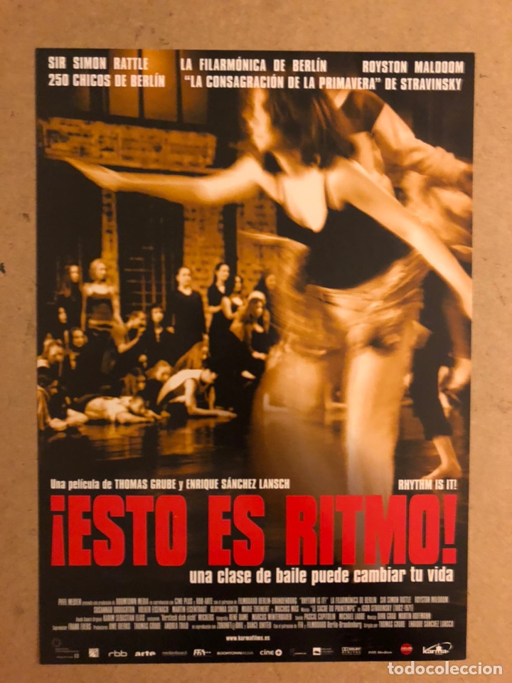 Kino: ESTO ES RITMO (THOMAS GRUBE, ENRIQUE S&Aacute;NCHEZ LANSCH). GU&Iacute;A PROMOCIONAL DE LA PEL&Iacute;CULA.