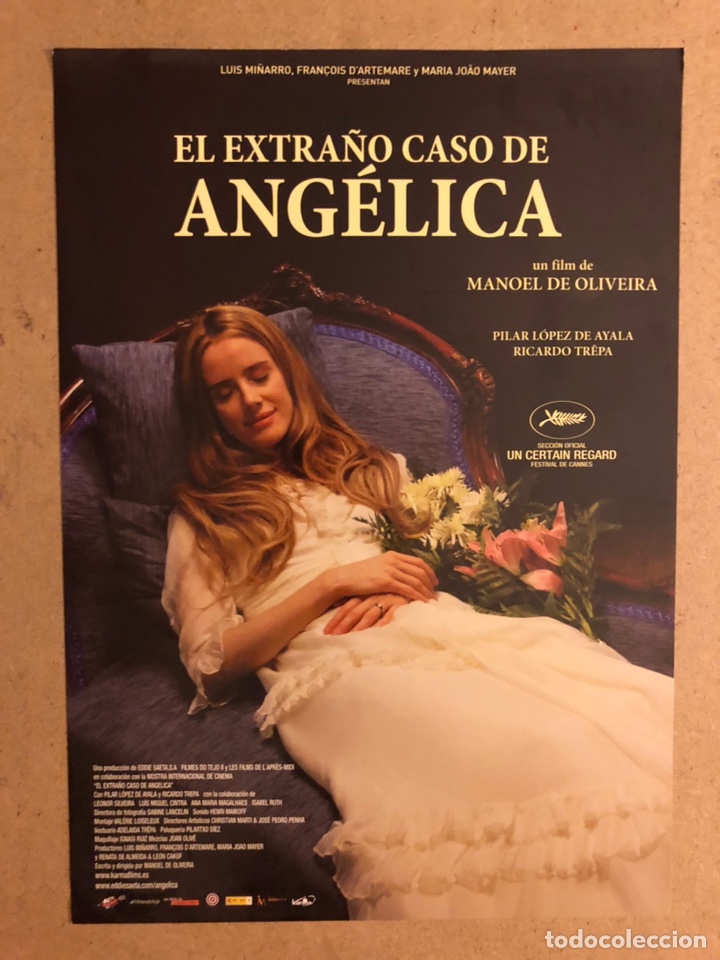 Kino: EL EXTRA&Ntilde;O CASO DE ANGELICA (MANOEL DE OLIVEIRA). GU&Iacute;A PROMOCIONAL DE LA PEL&Iacute;CULA.