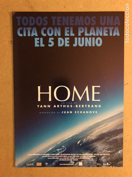 Cine: HOME (YANN ARTHUS BERTRAND). GU&Iacute;A PROMOCIONAL DEL DOCUMENTAL.