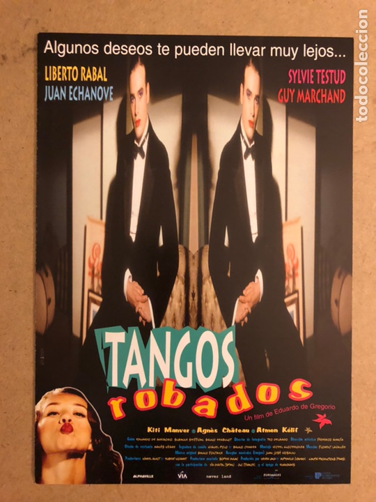 Cinema: TANGOS ROBADOS (LIBERTO RABAL, JUAN ECHANOVE). GU&Iacute;A PROMOCIONAL DE LA PEL&Iacute;CULA.