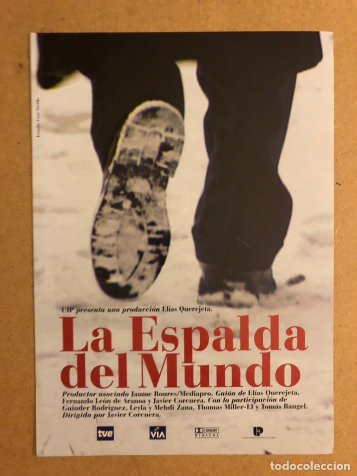 Cinema: LA ESPALDA DEL MUNDO (ELIAS QUEREJETA). GU&Iacute;A PROMOCIONAL DE LA PEL&Iacute;CULA.