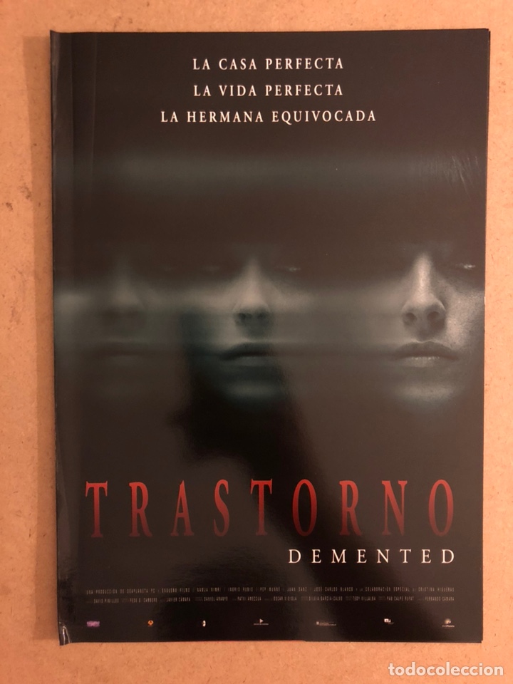 Cinema: TRASTORNO (DEMENTED). GU&Iacute;A PROMOCIONAL DE LA PEL&Iacute;CULA. NAJWA NINRI, INGRID RUBIO,..