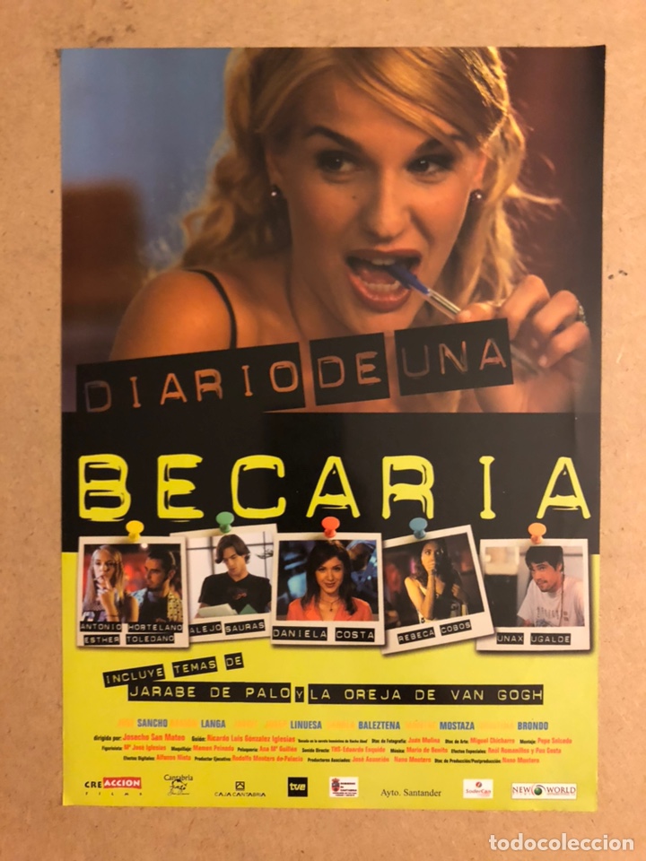 Cinema: DIARIO DE UNA BECARIA (UNAX UGALDE, ALEJO SAURAS). GU&Iacute;A PROMOCIONAL DE LA PEL&Iacute;CULA.