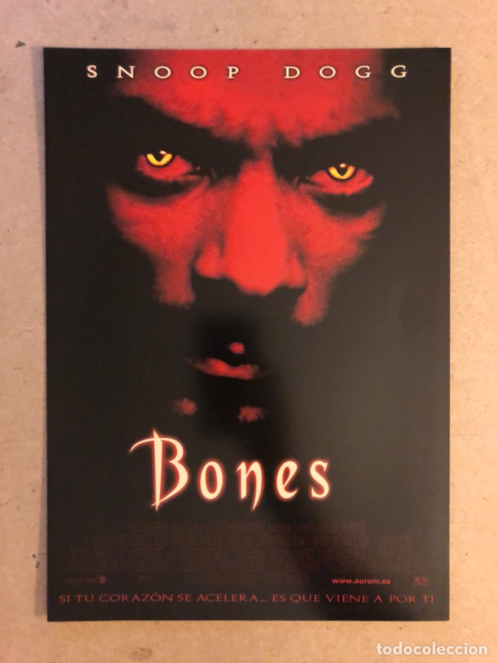 Cine: BONES (SNOOP DOGG). GU&Iacute;A PROMOCIONAL DE LA PEL&Iacute;CULA.