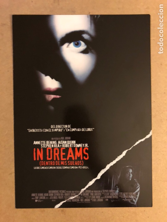 Cinema: IN DREAMS (DENTRO DE MIS SUE&Ntilde;OS). GU&Iacute;A PROMOCIONAL DE LA PEL&Iacute;CULA.