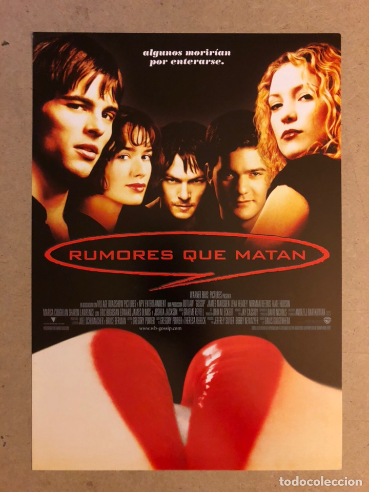 Kino: RUMORES QUE MATAN (DAVIS GUGGENHEIM). GU&Iacute;A PROMOCIONAL DE LA PEL&Iacute;CULA.