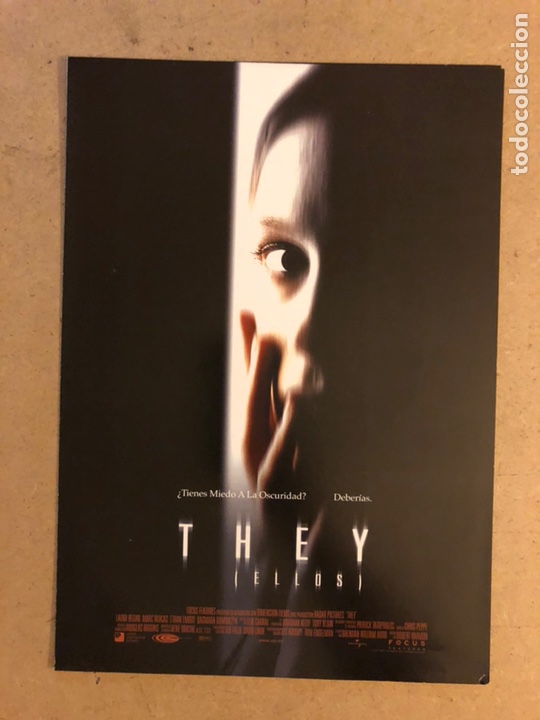 Cinema: THEY (ELLOS) ROBERT HARMON. GU&Iacute;A PROMOCIONAL DE LA PEL&Iacute;CULA.