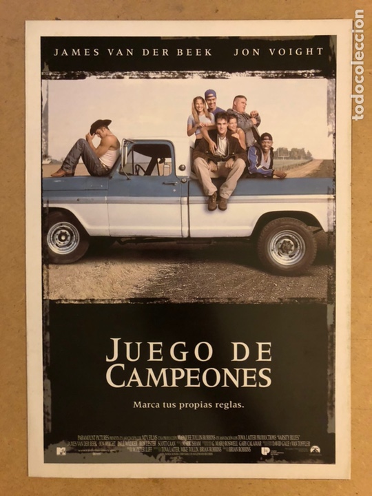 Cinema: JUEGO DE CAMPEONES (JON VOIGHT, PAUL WALKER). GU&Iacute;A PROMOCIONAL DE LA PEL&Iacute;CULA.
