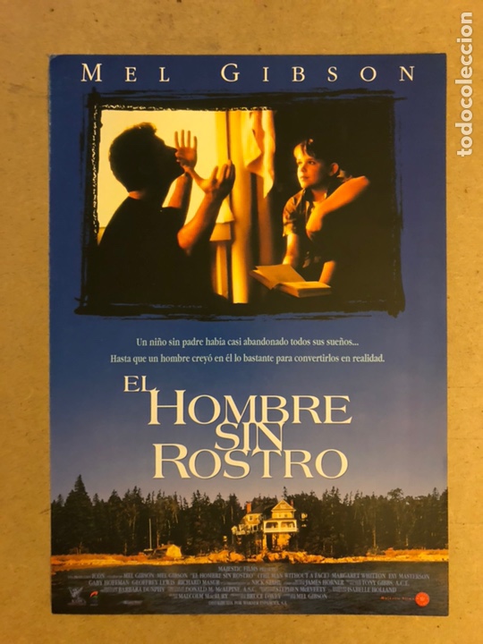 Kino: EL HOMBRE SIN ROSTRO (MEL GIBSON). GU&Iacute;A PROMOCIONAL DE LA PEL&Iacute;CULA.