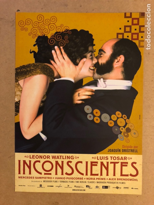 Kino: INCONSCIENTES (LEONOR WATLING, LUIS TOSAR). GU&Iacute;A PROMOCIONAL DE LA PEL&Iacute;CULA.