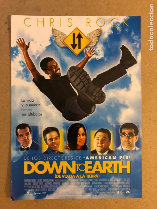 Cinema: DE VUELTA A LA TIERRA (DOWN TO EARTH). CHRIS ROCK. GU&Iacute;A PROMOCIONAL DE LA PEL&Iacute;CULA.