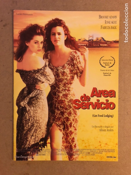 Kino: &Aacute;REA DE SERVICIO (BROOKE ADAMS). GU&Iacute;A PROMOCIONAL DE LA PEL&Iacute;CULA. 12 P&Aacute;GINAS.