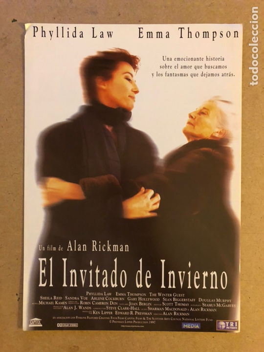 Cinema: EL INVITADO DE INVIERNO (EA THOMPSON). GU&Iacute;A PROMOCIONAL DE LA PEL&Iacute;CULA.