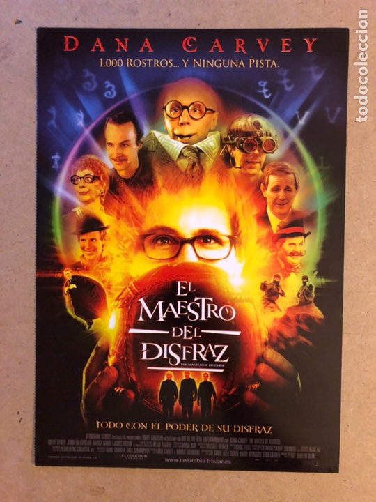 Cin&eacute;ma: EL MAESTRO DEL DISFRAZ (DANA CARVEY). GU&Iacute;A PROMOCIONAL DE LA PEL&Iacute;CULA.