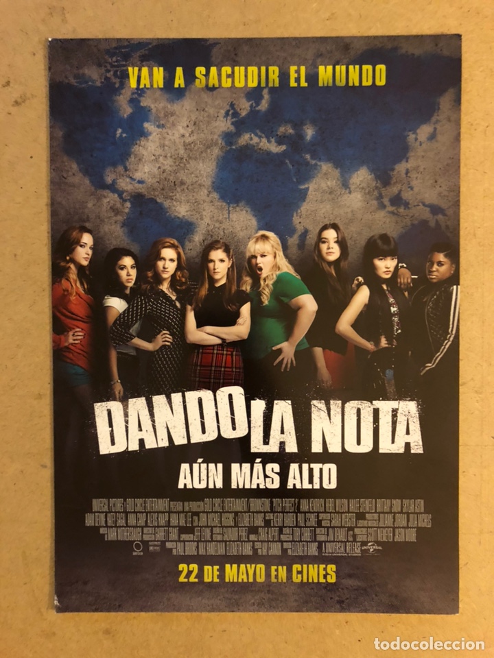 Cinema: DANDO LA NOTA, A&Uacute;N MAS ALTO. GU&Iacute;A PROMOCIONAL DE LA PEL&Iacute;CULA.
