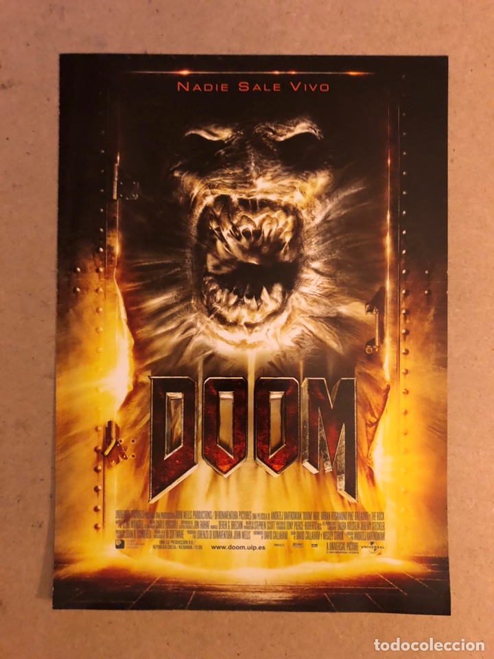 Cinema: DOOM (ROSAMUND PIKE). GU&Iacute;A PROMOCIONAL DE LA PEL&Iacute;CULA.