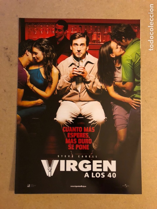 Cinema: VIRGEN A LOS 40 (STEVE CARRELL). GU&Iacute;A PROMOCIONAL DE LA PEL&Iacute;CULA.