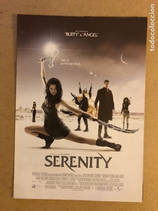 Kino: SERENITY (JOSS WHEDON). GU&Iacute;A PROMOCIONAL DE LA PEL&Iacute;CULA.