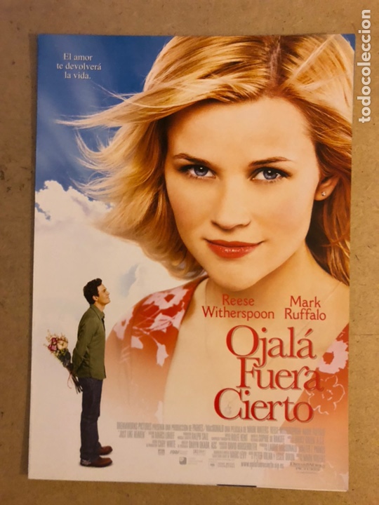 Cinema: OJAL&Aacute; FUERA CIERTO (REESE WITHERSPOON, MARK RUFFALO). GU&Iacute;A PROMOCIONAL DE LA PEL&Iacute;CULA